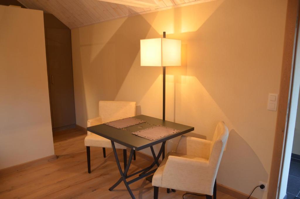 B&B La Romance Du Lac Robertville Habitación foto